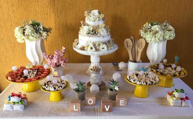 ideias decoração cha casa nova simples