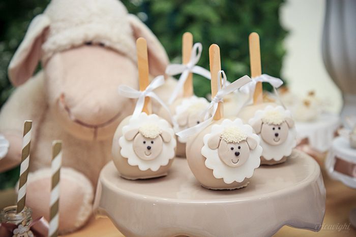 erros comuns na decoração de chá de bebê ovelha
