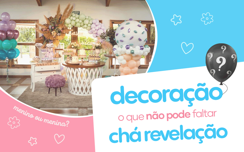 decoracao cha de bebe para meninas