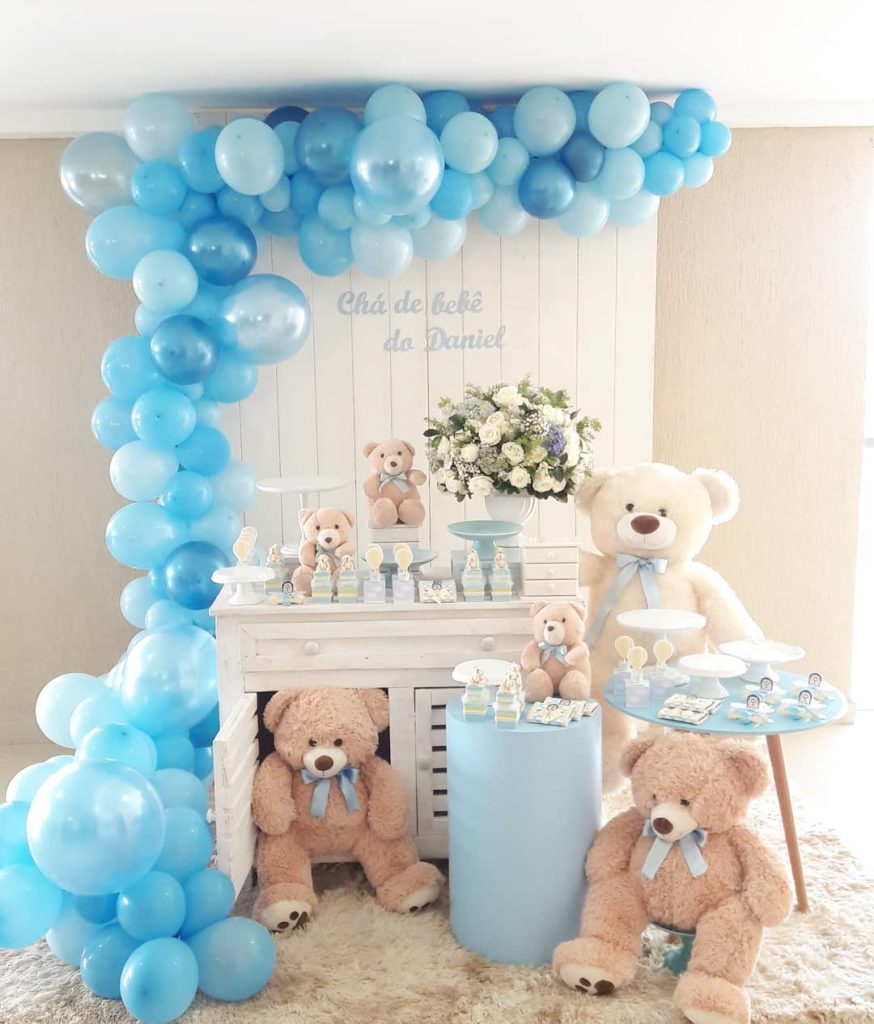 centro de mesa cha de bebe diy passo a passo