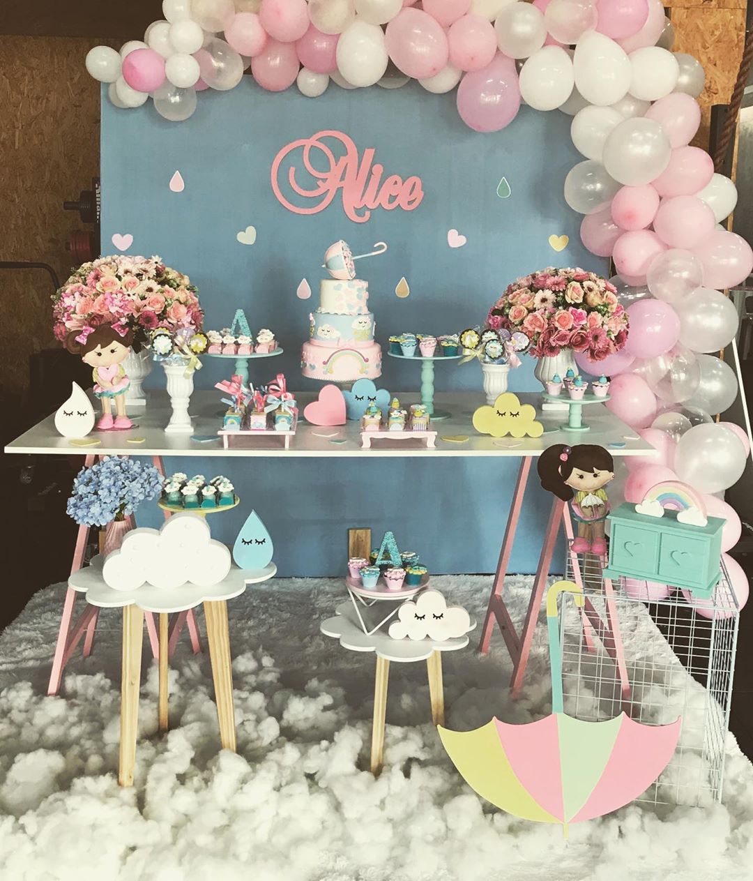 ideias criativas cha de bebe simples e barato