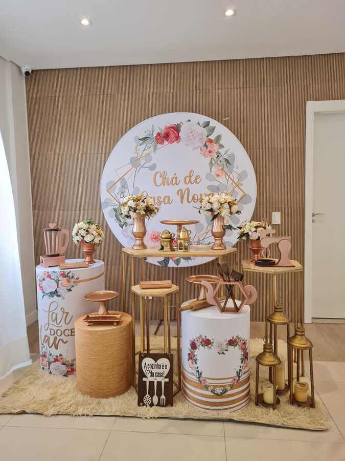 quanto custa decorar um chá de casa nova