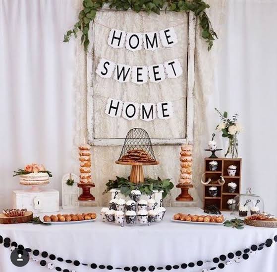 decoração chá de casanova