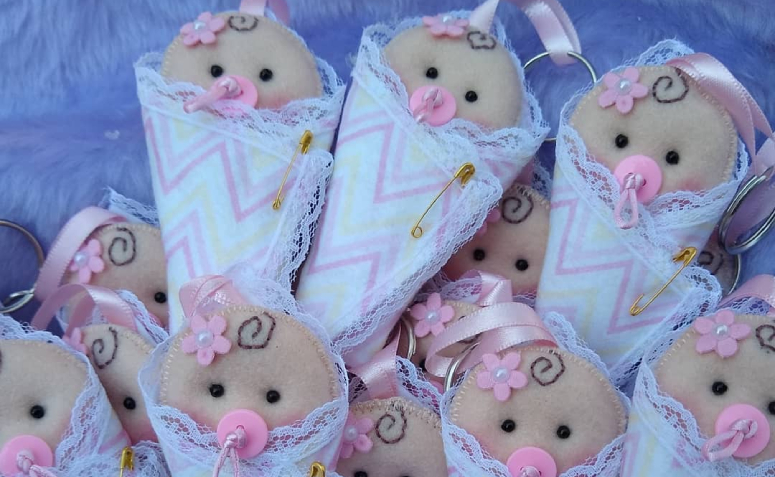 erros comuns na decoração de chá de fralda menina