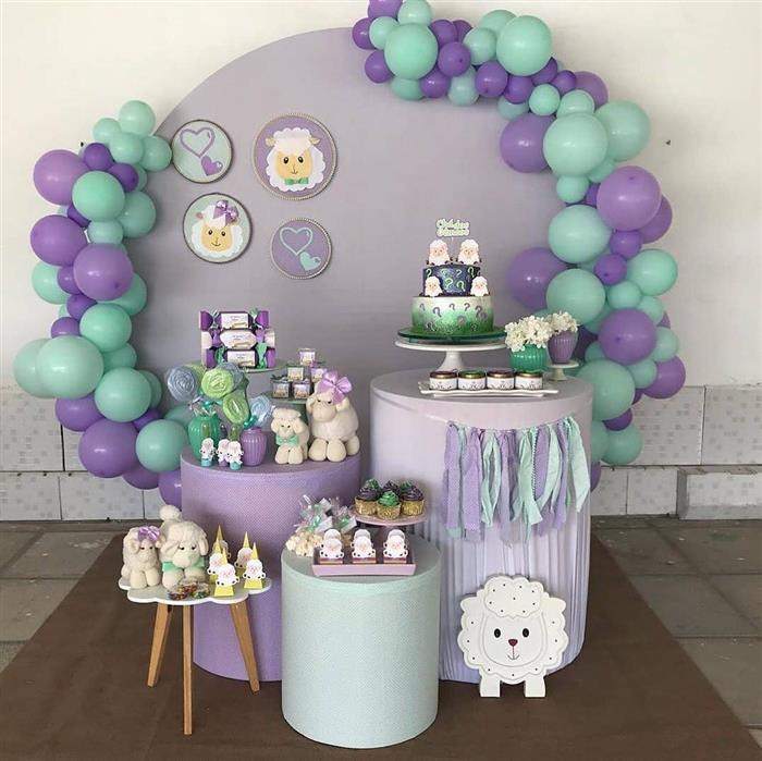 decoração cha revelação faça você mesmo