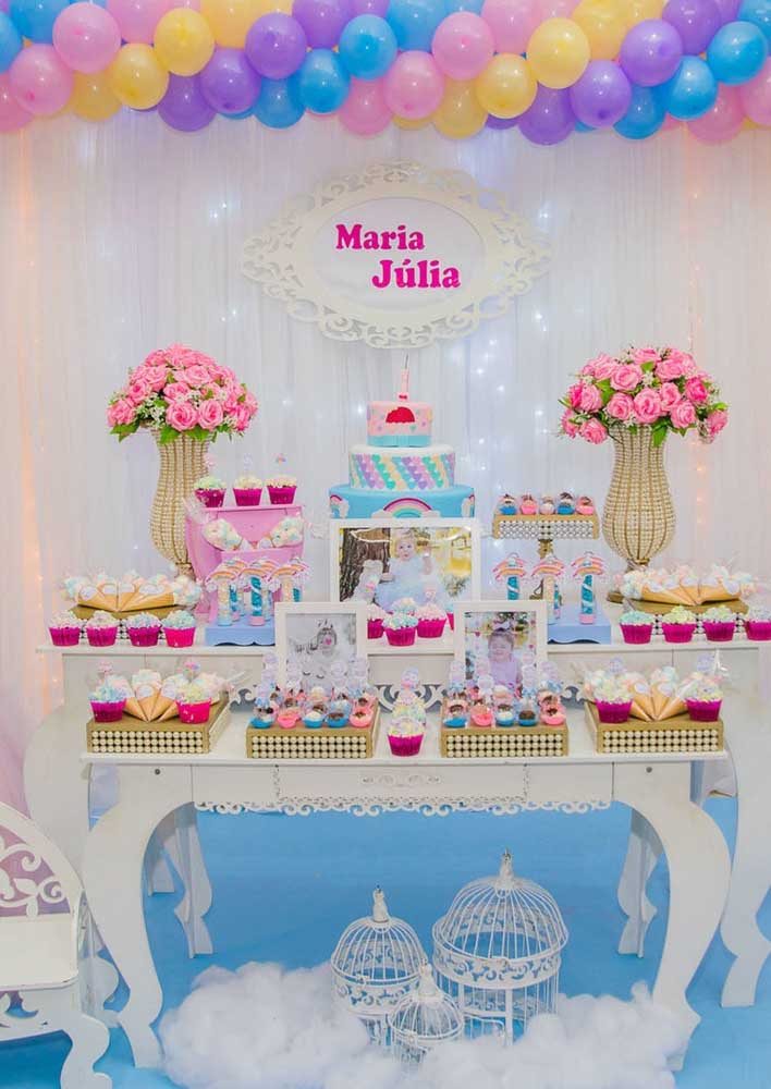 decoração chuva de amor faça você mesmo