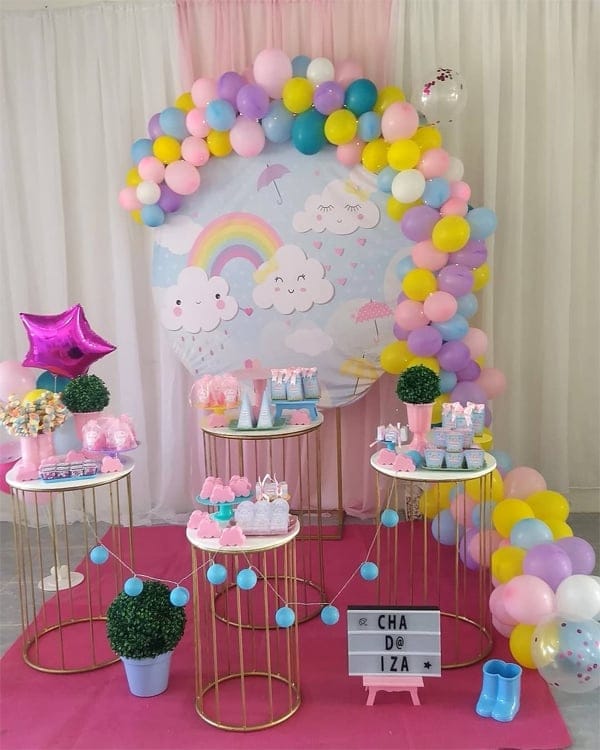 Guia Completo de Moldes Gratuitos para Festa Chuva de Amor