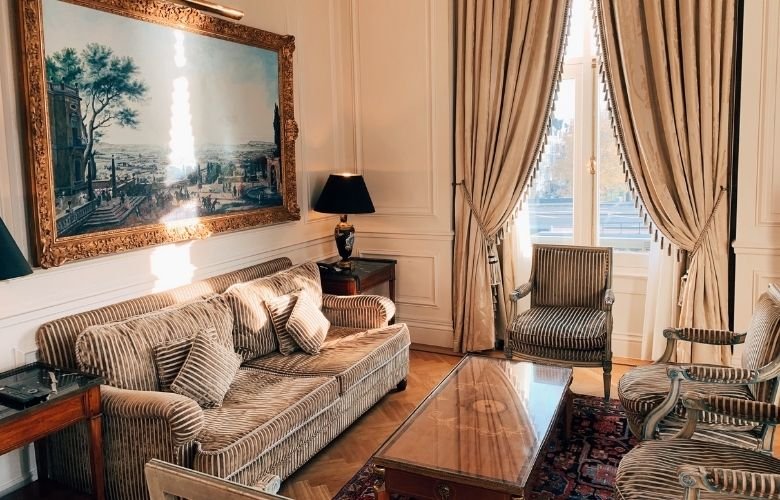 decoração clássica sala