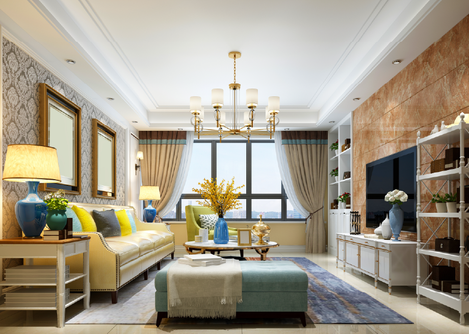 decoração clássica sala