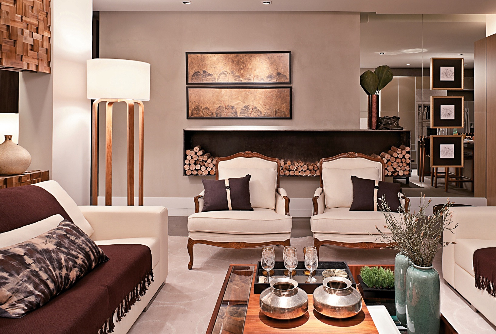 decoração clássica sala