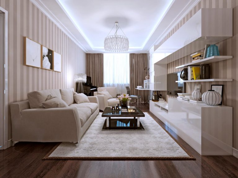 ideias sala clássica luxo