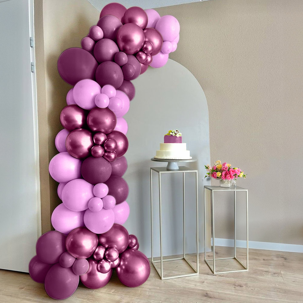 decoração com balão metalizado