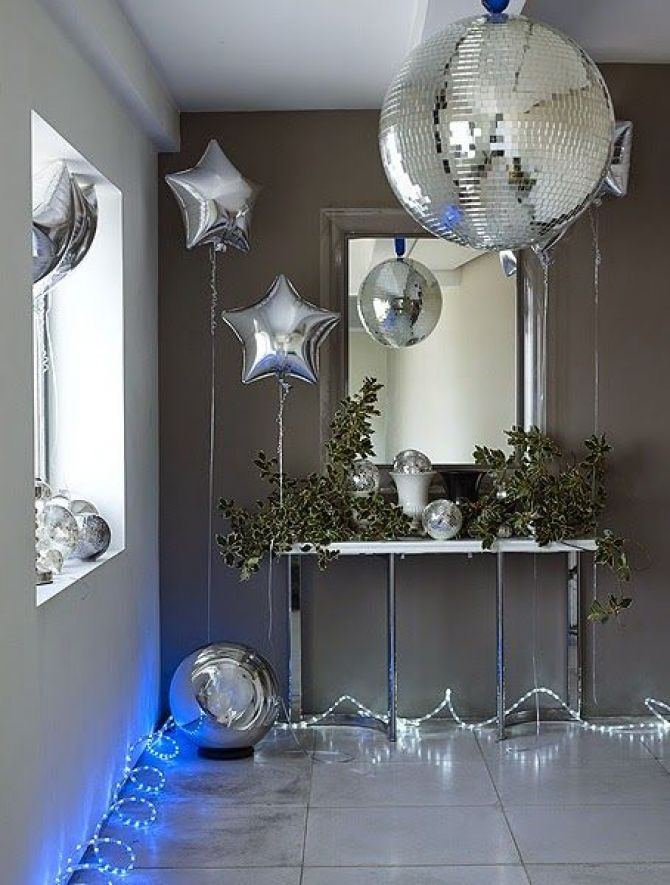 como colar balão metalizado no teto sem hélio