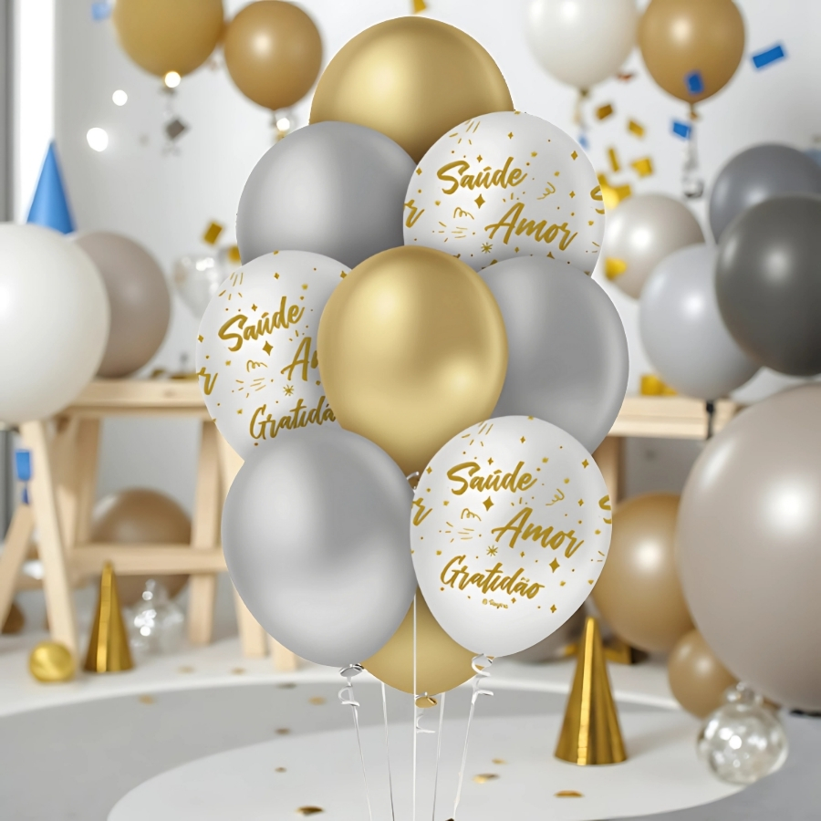 como evitar balão metalizado murchar rápido