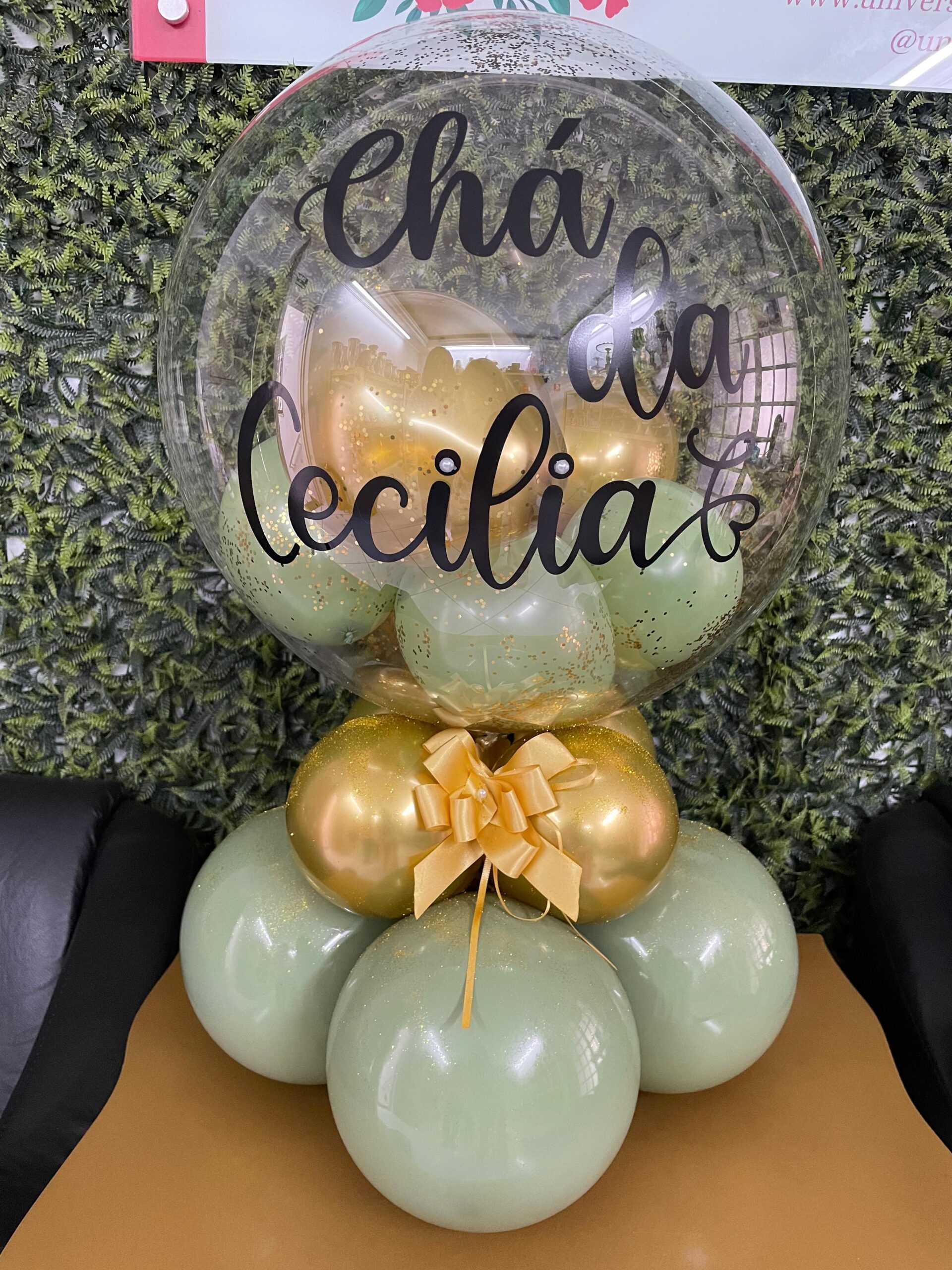 Balões Bubble Personalizados: Ideias Criativas para o Chá de Bebê