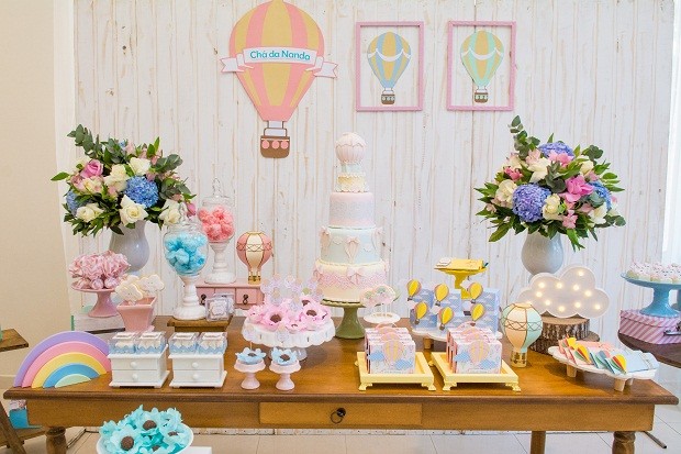 Temas de Chá de Bebê com Balões: Do Clássico ao Lúdico
