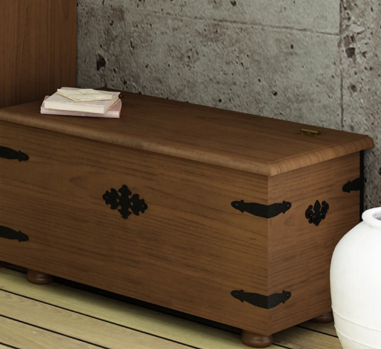 custo benefício baú madeira decoração