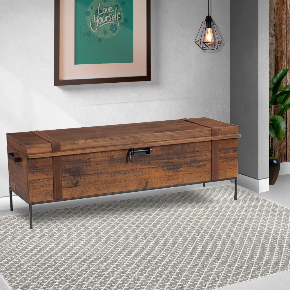 custo benefício baú madeira decoração