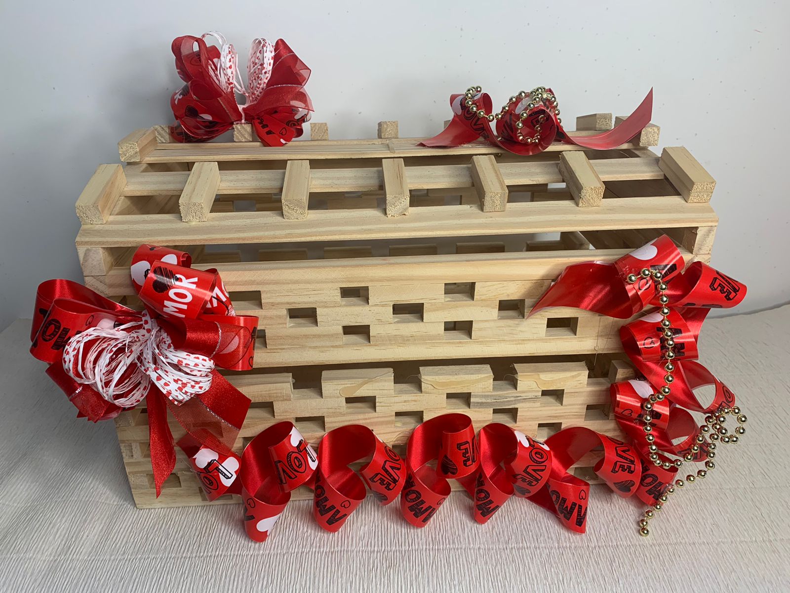 decoração com bau de madeira