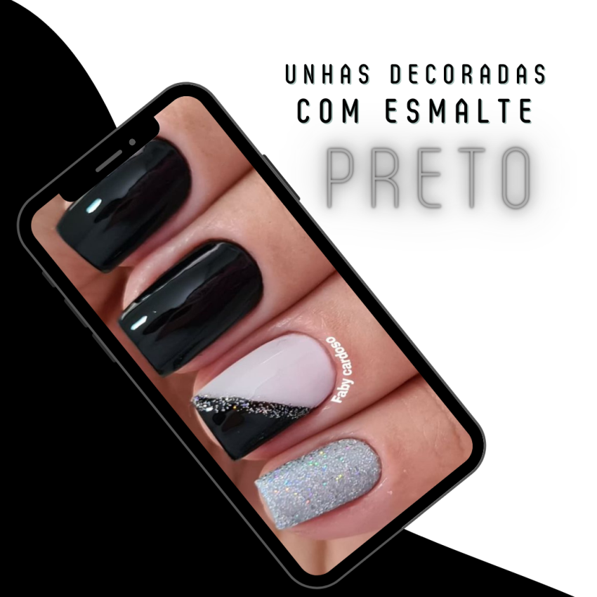 como evitar esmalte preto manchado na cutícula