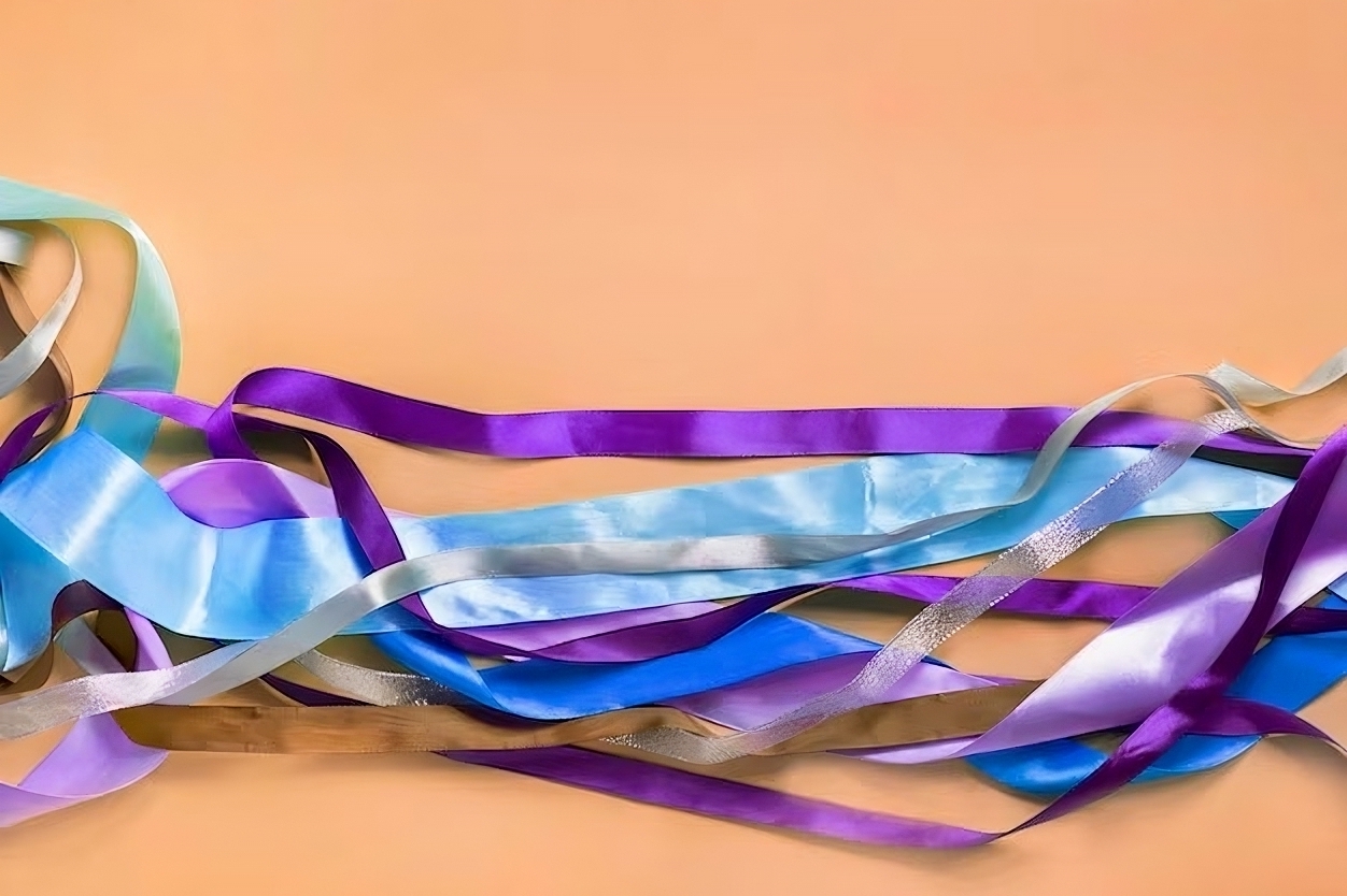 fita cetim vs organza qual melhor decoração