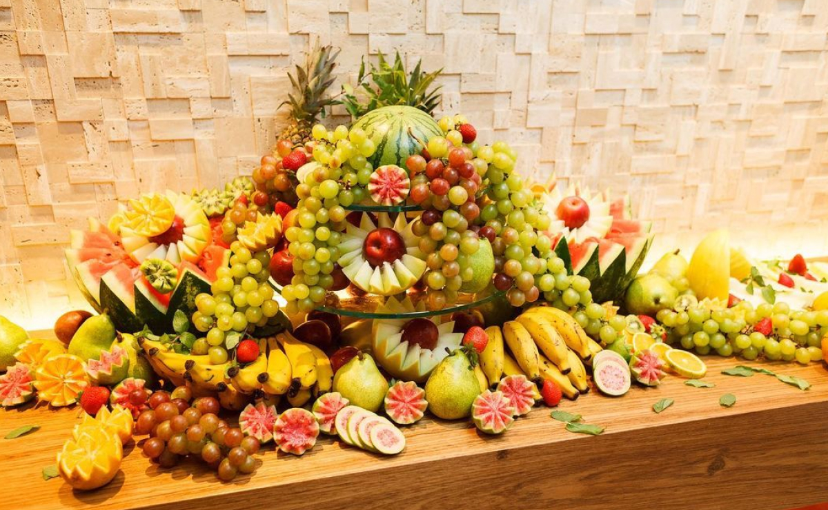 como evitar frutas escureçam mesa reveillon