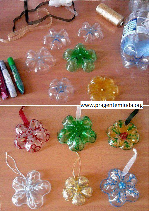 reciclagem de garrafa pet para decoração