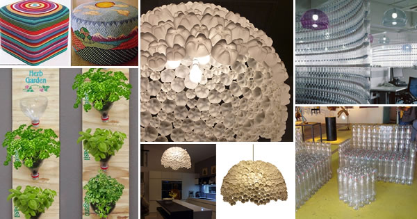 upcycling com garrafas plásticas