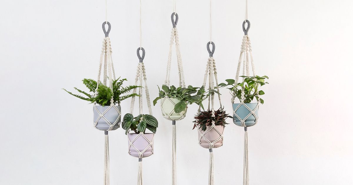 Decoração com macramê: tutoriais e inspirações