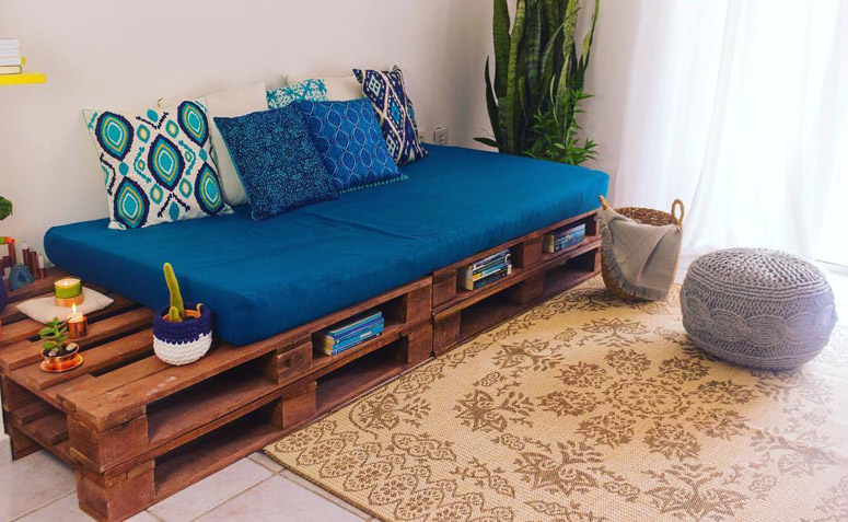 erros comuns ao fazer móveis de pallet para sala