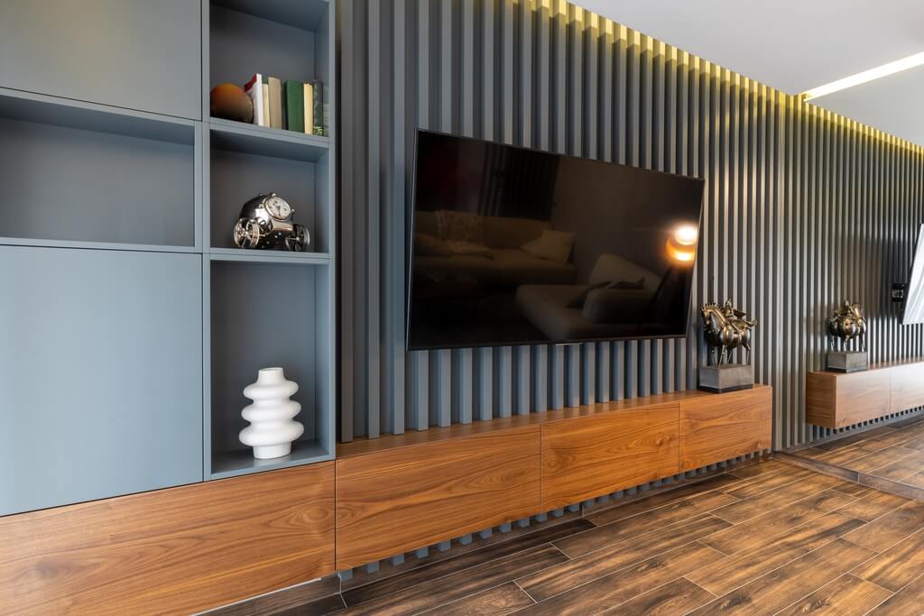 como fazer painel ripado autocolante em casa