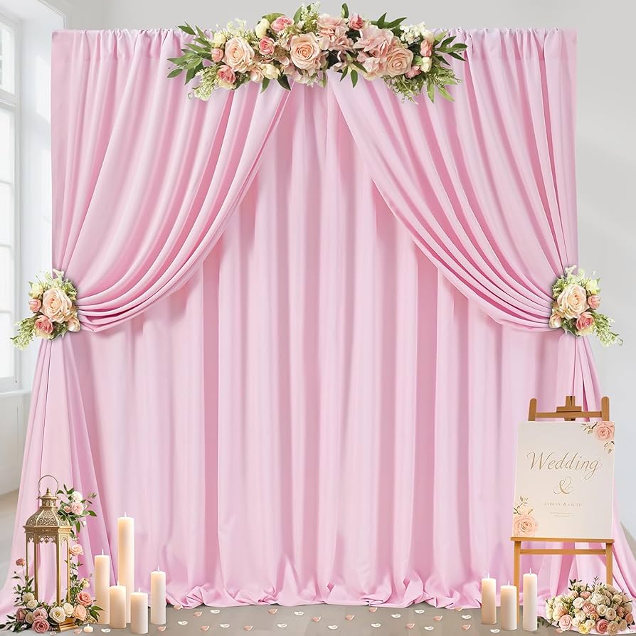 Decoração com tecido na parede