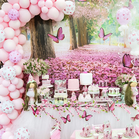 ideias de decoração jardim encantado para festa infantil