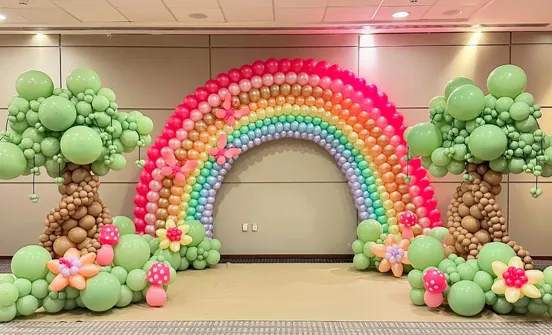 decoração jardim encantado vs bosque encantado