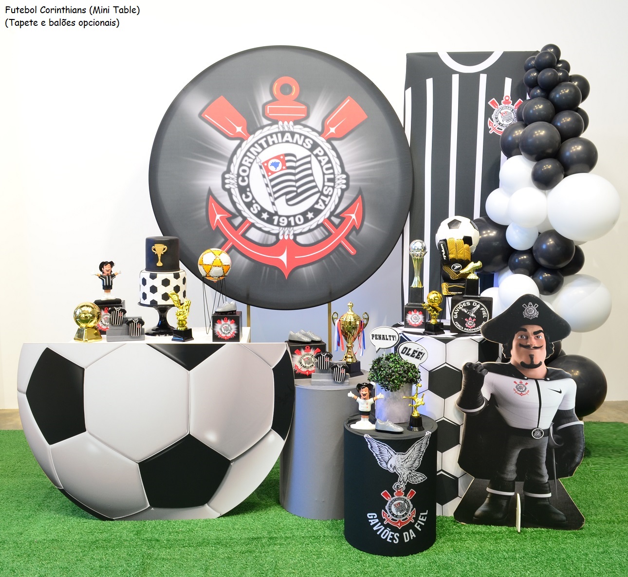decoração corinthians