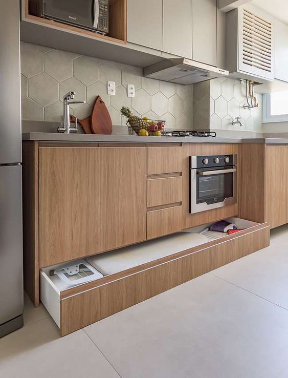 cozinha americana apartamento pequeno