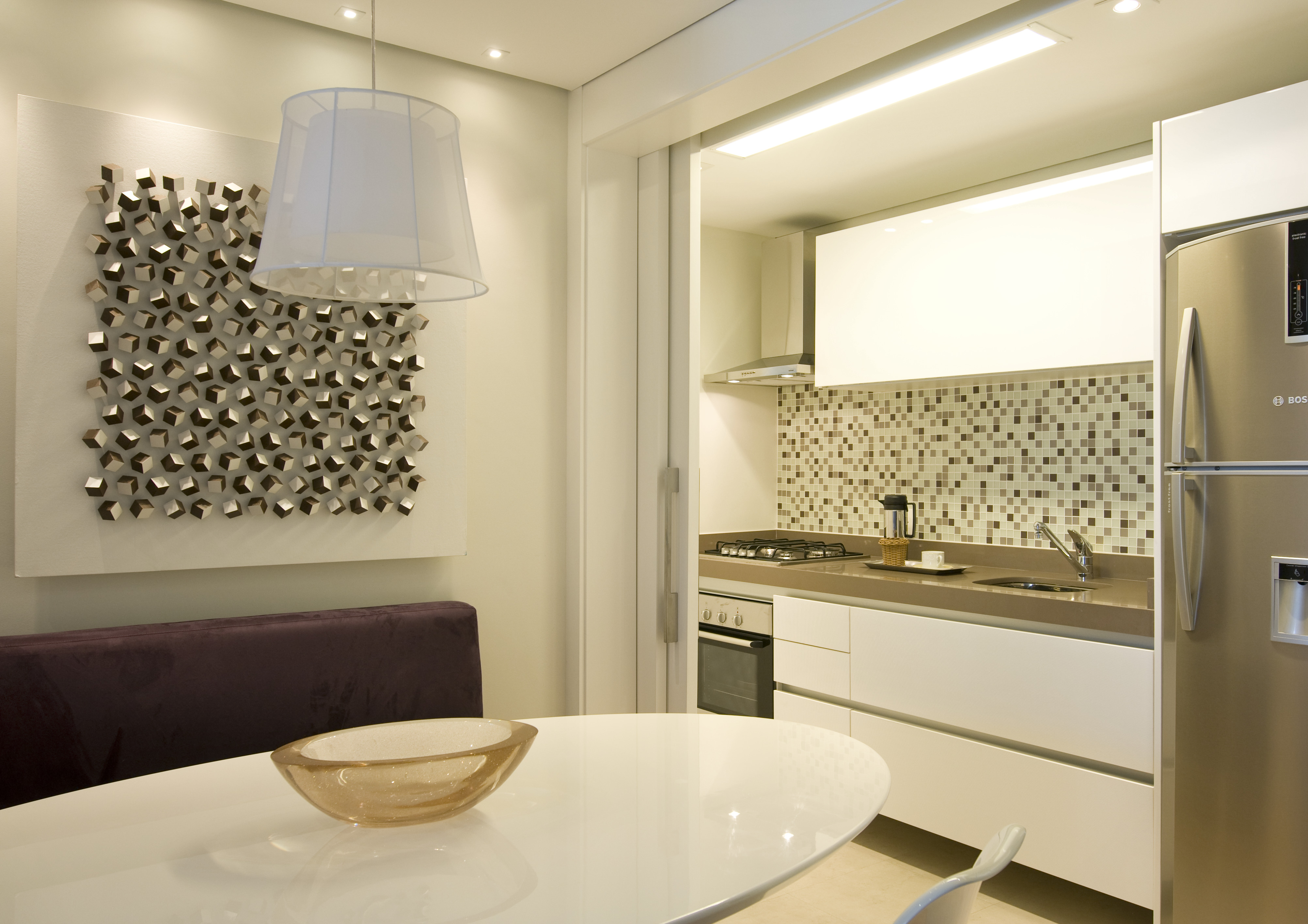 cozinha planejada apartamento pequeno