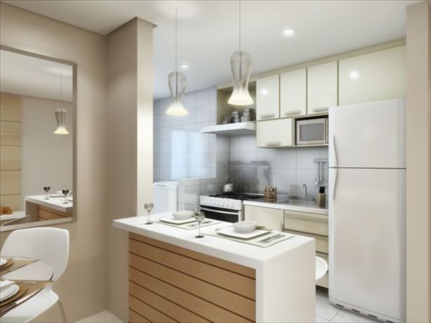 móveis para cozinha apartamento pequeno