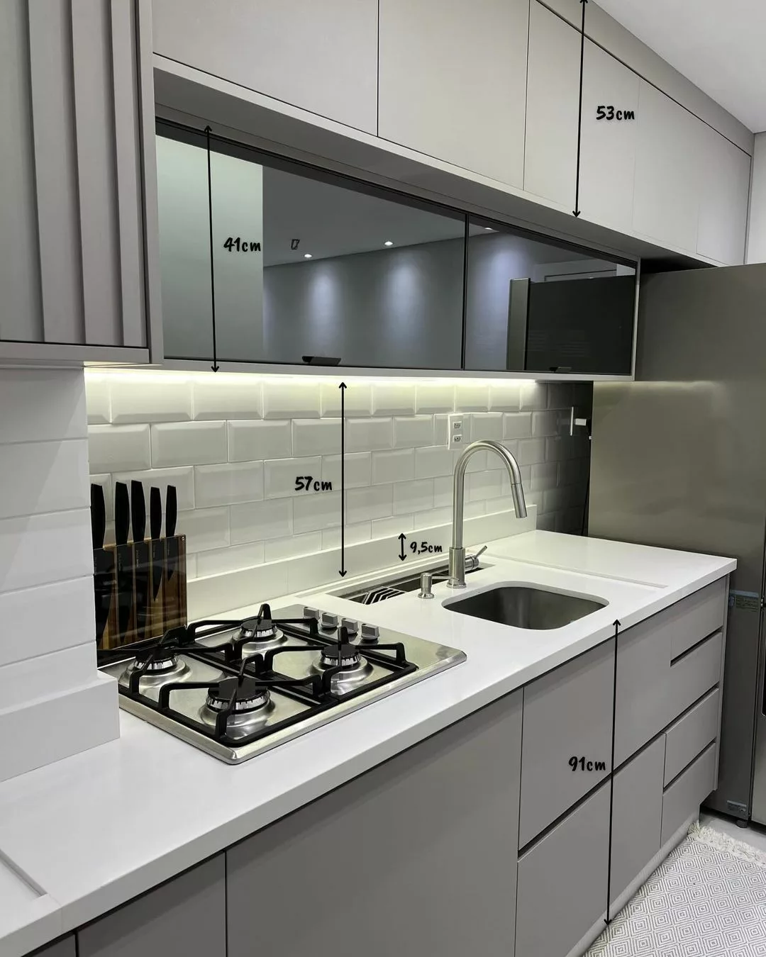 apartamento pequeno cozinha integrada
