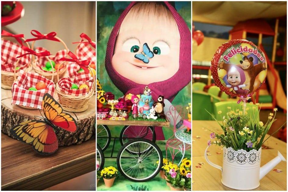 como fazer painel decorativo masha e o urso passo a passo