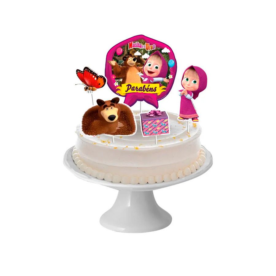 como fazer painel decorativo masha e o urso passo a passo