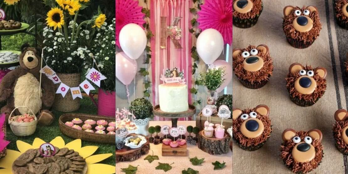 como fazer painel decorativo masha e o urso passo a passo