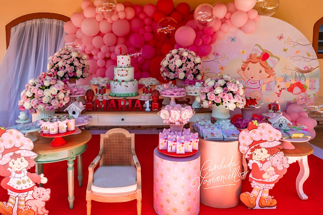 Decoração Moranguinho Baby