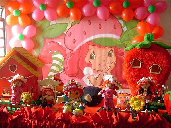 Decoração Moranguinho Luxo