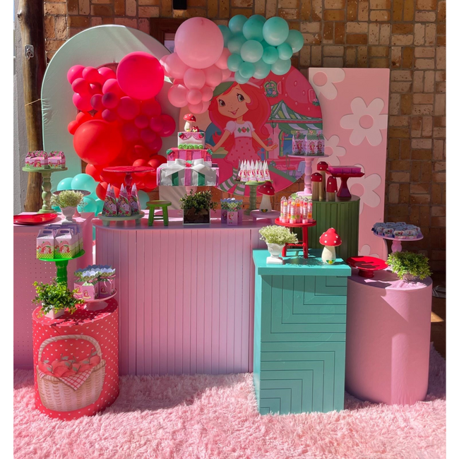 decoração da moranguinho bebê