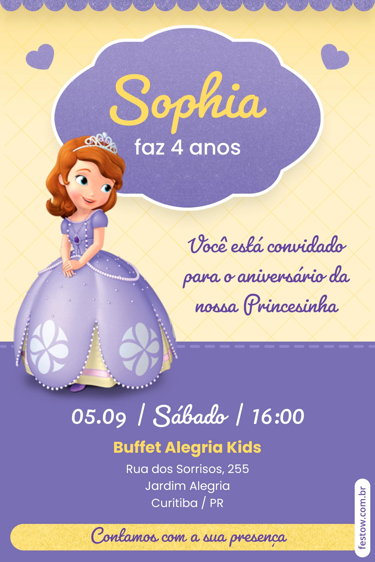 displays de mesa Princesa Sofia (MDF)