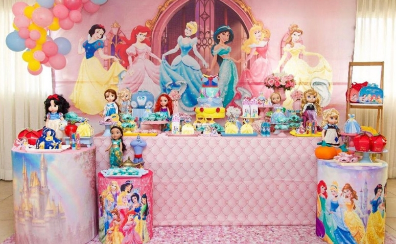 decoração das princesas