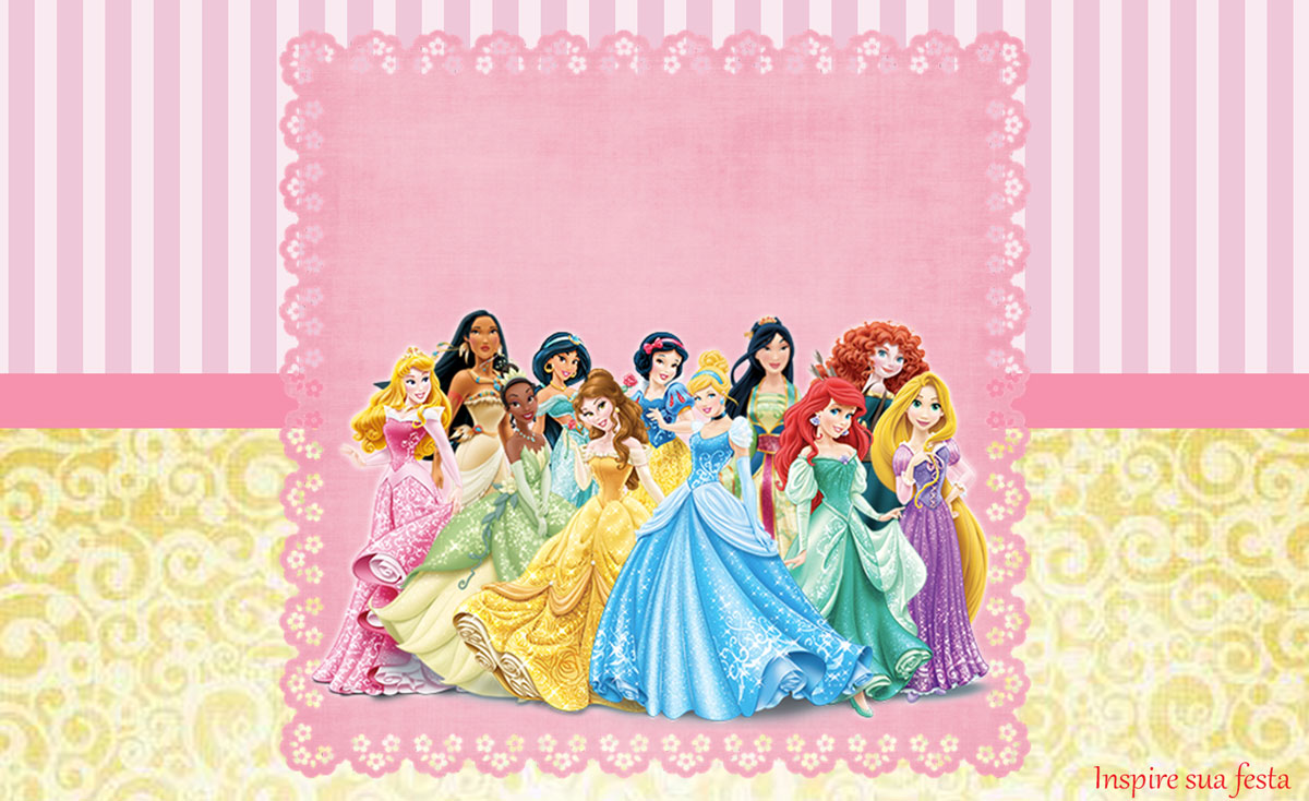 decoração das princesas