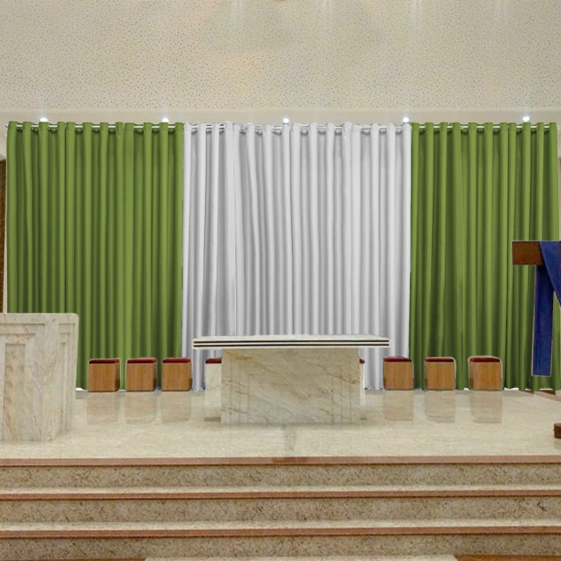 cores para decoração altar igreja evangélica
