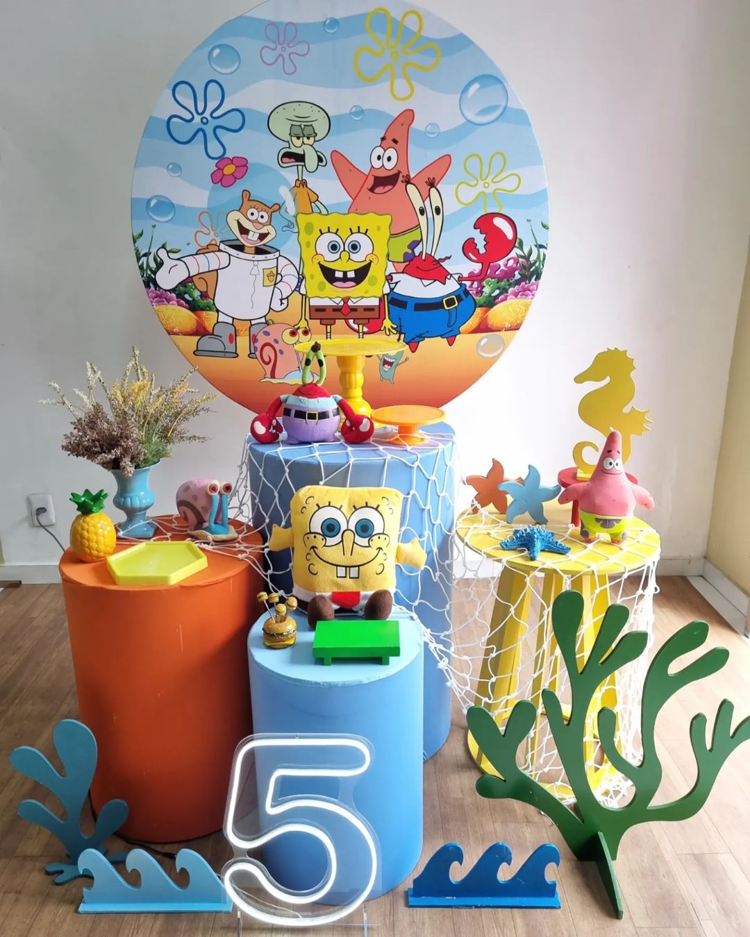 ideias festa bob esponja
